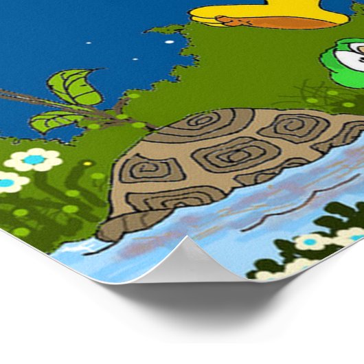 Ferald Sleepwalk-on Pond Poster (Hoek)