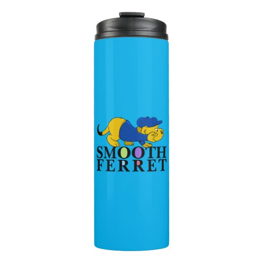 Ferald | Smooth Ferret Thermosbeker (Voorkant)