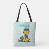 Ferald & The Baby Lizard Tote Bag (Achterkant)