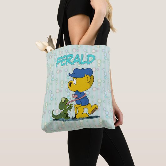 Ferald & The Baby Lizard Tote Bag (Dichtbij)