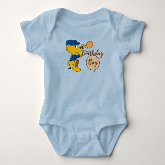 Ferald | Upbeat Birthday Boy Romper (Voorkant)