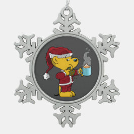 Ferald Vakantie Tin Sneeuwvlok Ornament