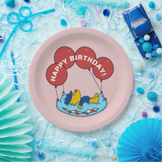 Ferald | Verjaardagsballon Papieren Bordje (Feest)