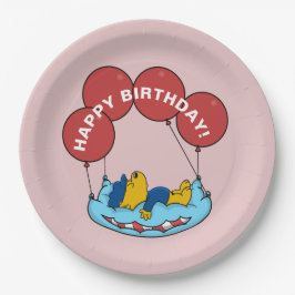 Ferald | Verjaardagsballon Papieren Bordje