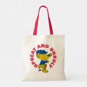Ferald: vrolijk en onbehoorlijk tote bag (Achterkant)