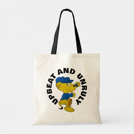 Ferald: vrolijk en onbehoorlijk tote bag (Achterkant)