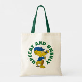 Ferald: vrolijk en onbehoorlijk tote bag (Achterkant)