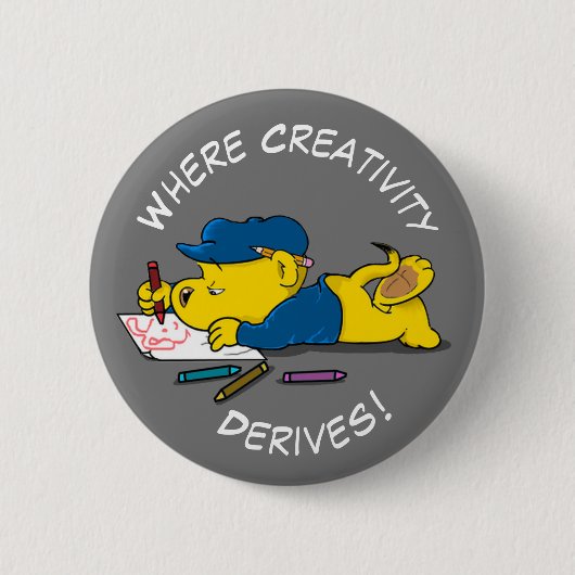 Ferald | Waar creativiteit voortkomt! Button (Voorkant)