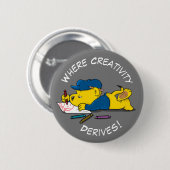 Ferald | Waar creativiteit voortkomt! Button (Voorkant /achterkant)