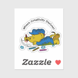 Ferald   Waar creativiteit voortkomt! Sticker