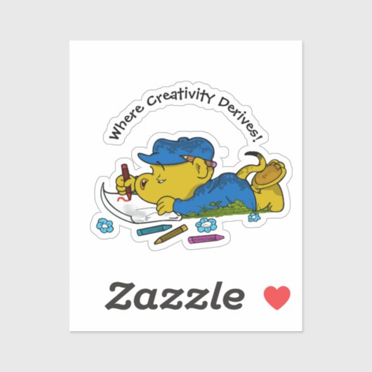 Ferald | Waar creativiteit voortkomt! Sticker (Vel)