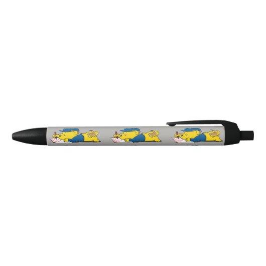 Ferald Zwarte Inkt Pen (Bovenkant)