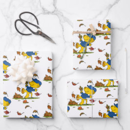 Ferald's Autumn Leaves Inpakpapier Vel