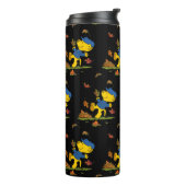 Ferald's Autumn Leaves Thermal Tumbler Thermosbeker (Gedraaid links)