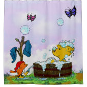 Ferald's Bubble Bad Douchegordijn (Voorkant)