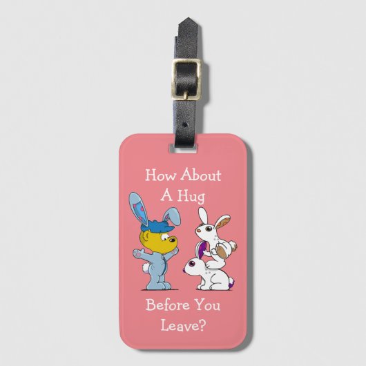 Ferald's Bunny Suit Bagagelabel (Voorkant (verticaal))