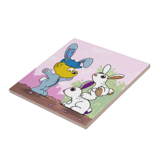 Ferald's Bunny Suit Tegeltje (Zijkant)