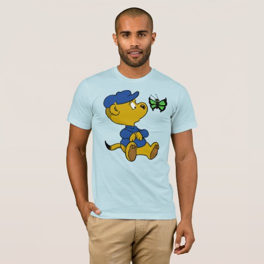 Ferald's Butterfly Green T-shirt (Voorkant volledig)