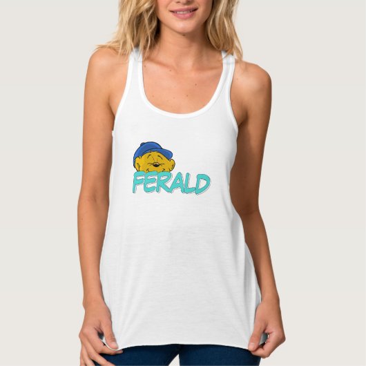 Ferald's gezicht en naam tanktop (Voorkant)