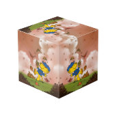 Ferald's herfst bladeren kubus (Voorkant hoekig)