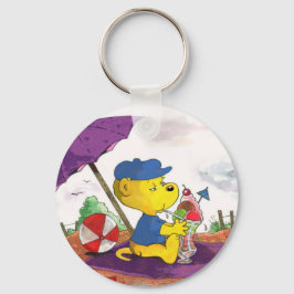 Ferald's Ice Cream Beach Delight Sleutelhanger