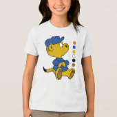 Ferald's kleurenpalet Tri-Blend shirt (Voorkant)