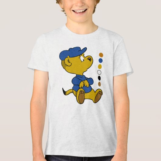 Ferald's kleurenpalet Tri-Blend shirt (Voorkant)