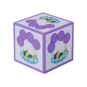 Ferald's kussen ballonnen kubus (Achter hoekig)