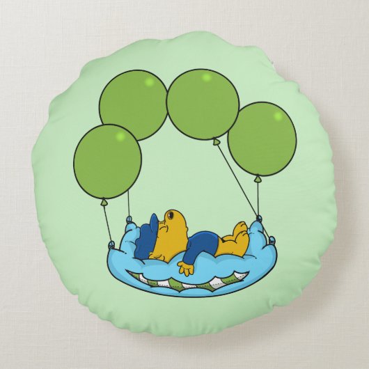 Ferald's kussen ballonnen rond kussen (Achterkant)