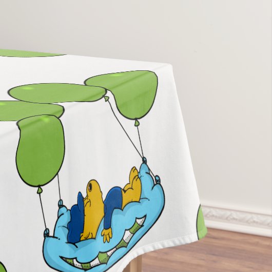 Ferald's kussen ballonnen tafelkleed (Voorbeeld)