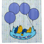 Ferald's kussenballonnen douchegordijn (Voorkant)