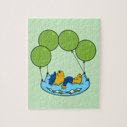 Ferald's kussenballonnen legpuzzel (Verticaal)