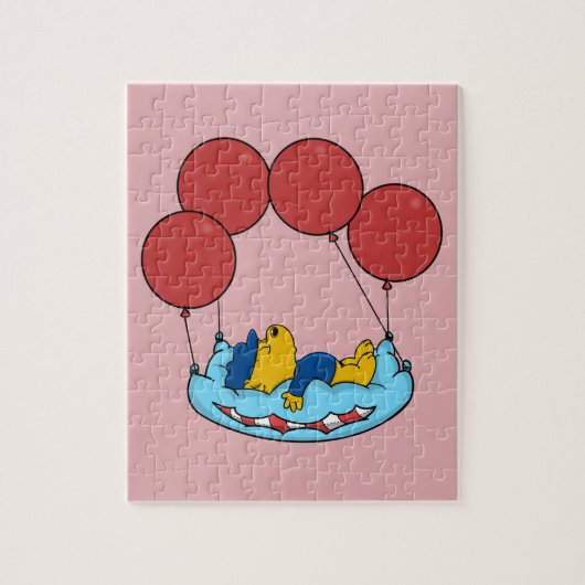 Ferald's kussenballonnen legpuzzel (Verticaal)