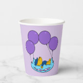 Ferald's kussenballonnen papieren bekers (Achterkant)