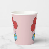 Ferald's kussenballonnen papieren bekers (Links)