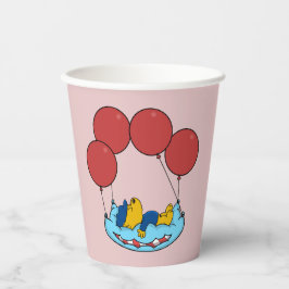 Ferald's kussenballonnen papieren bekers