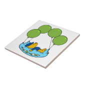 Ferald's kussenballonnen tegeltje (Zijkant)