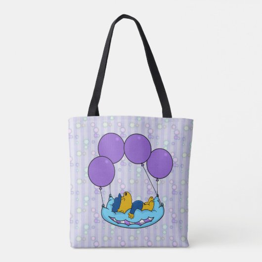 Ferald's kussenballonnen tote bag (Achterkant)