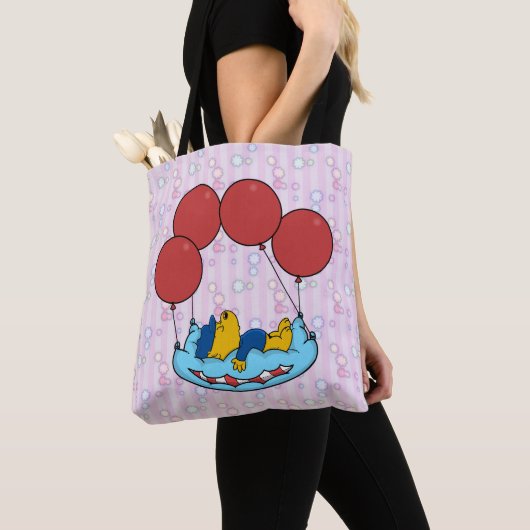 Ferald's kussenballonnen tote bag (Dichtbij)