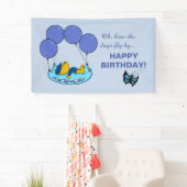 Ferald's kussenballonnen Verjaardag Spandoek (Insitu)