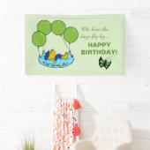 Ferald's kussenballonnen Verjaardag Spandoek (Insitu)