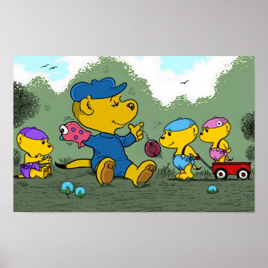 Ferald's Little Cousins Poster (Voorkant)