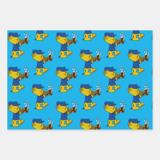 Ferald's Musical Rumpus. Inpakpapier Vel (Voorkant 2)