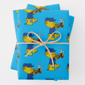 Ferald's Musical Rumpus. Inpakpapier Vel (In situ)