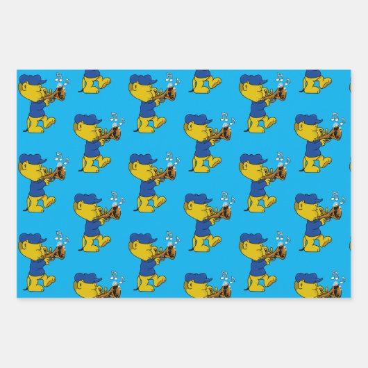 Ferald's Musical Rumpus. Inpakpapier Vel (Voorkant)