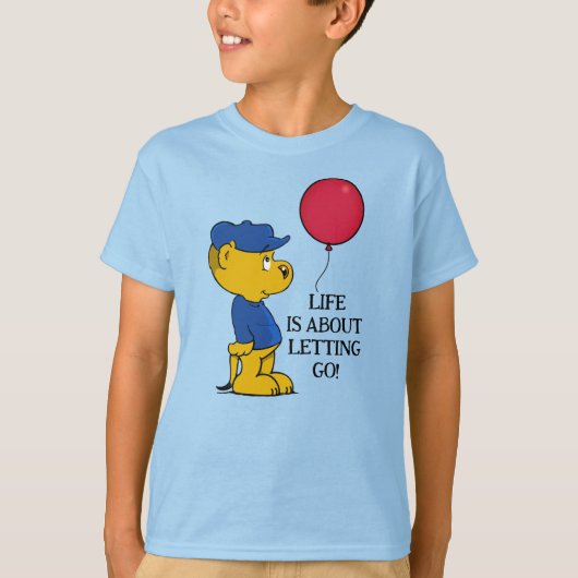 Ferald's rode ballon t-shirt (Voorkant)