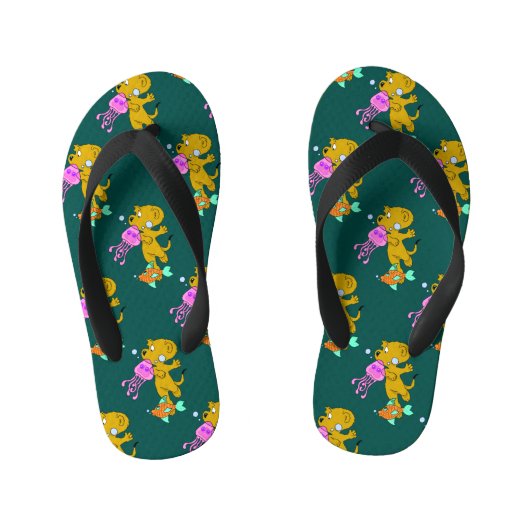 Ferald's Swim Kinder Teenslippers (Voetbed)