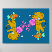 Ferald's Swim Poster (Voorkant)