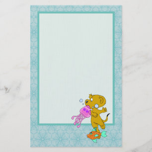 Ferald's Swim Stationery Briefpapier