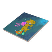 Ferald's Swim Tegeltje (Zijkant)